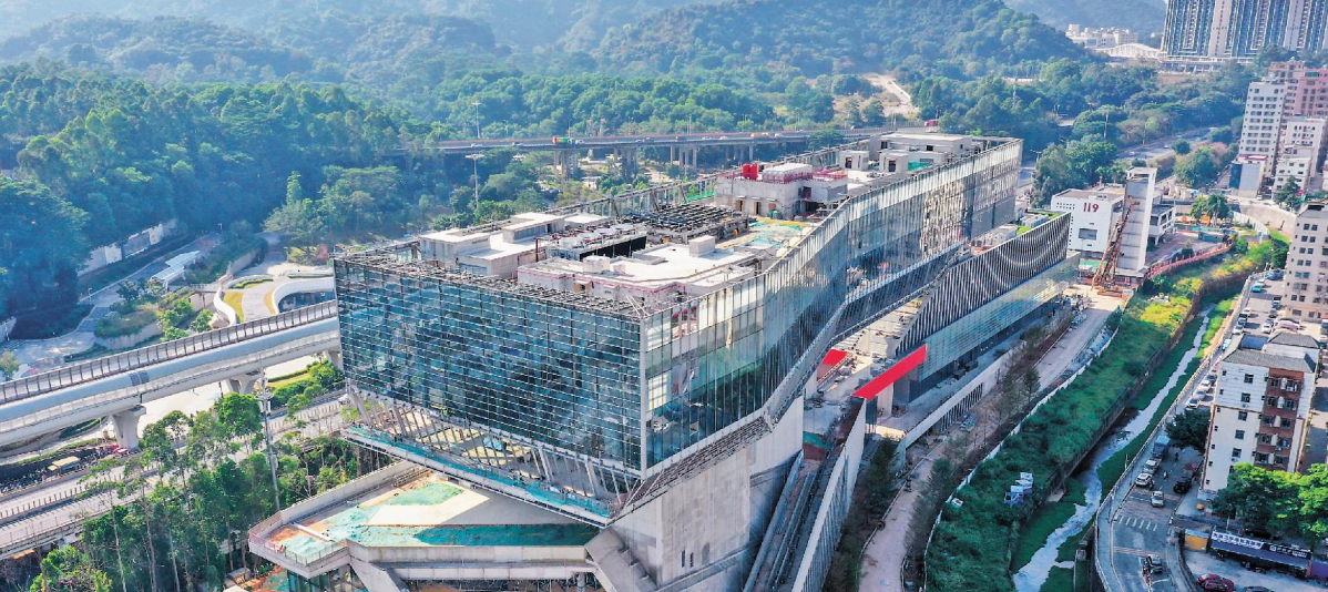 龍華区で今年開館予定の大浪文化芸術センター